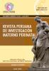 Cubierta para Revista Peruana de Investigación Materno Perinatal: Volumen 7 Número 2 Enero - Junio 2018